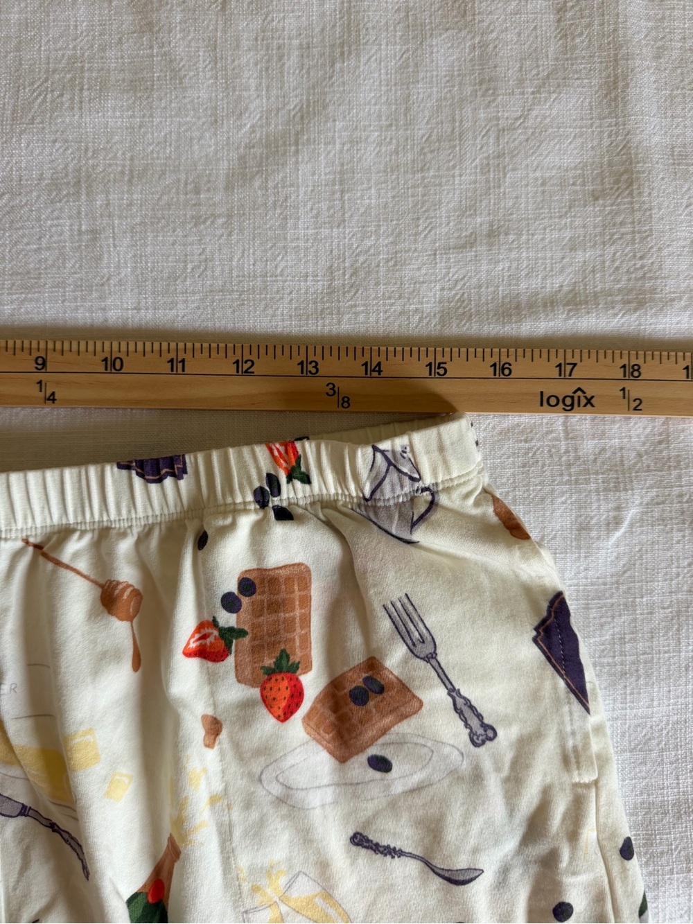 BedHead Cream Pajama Set “Breakfast in Bed” collection - Picture 9 of 10